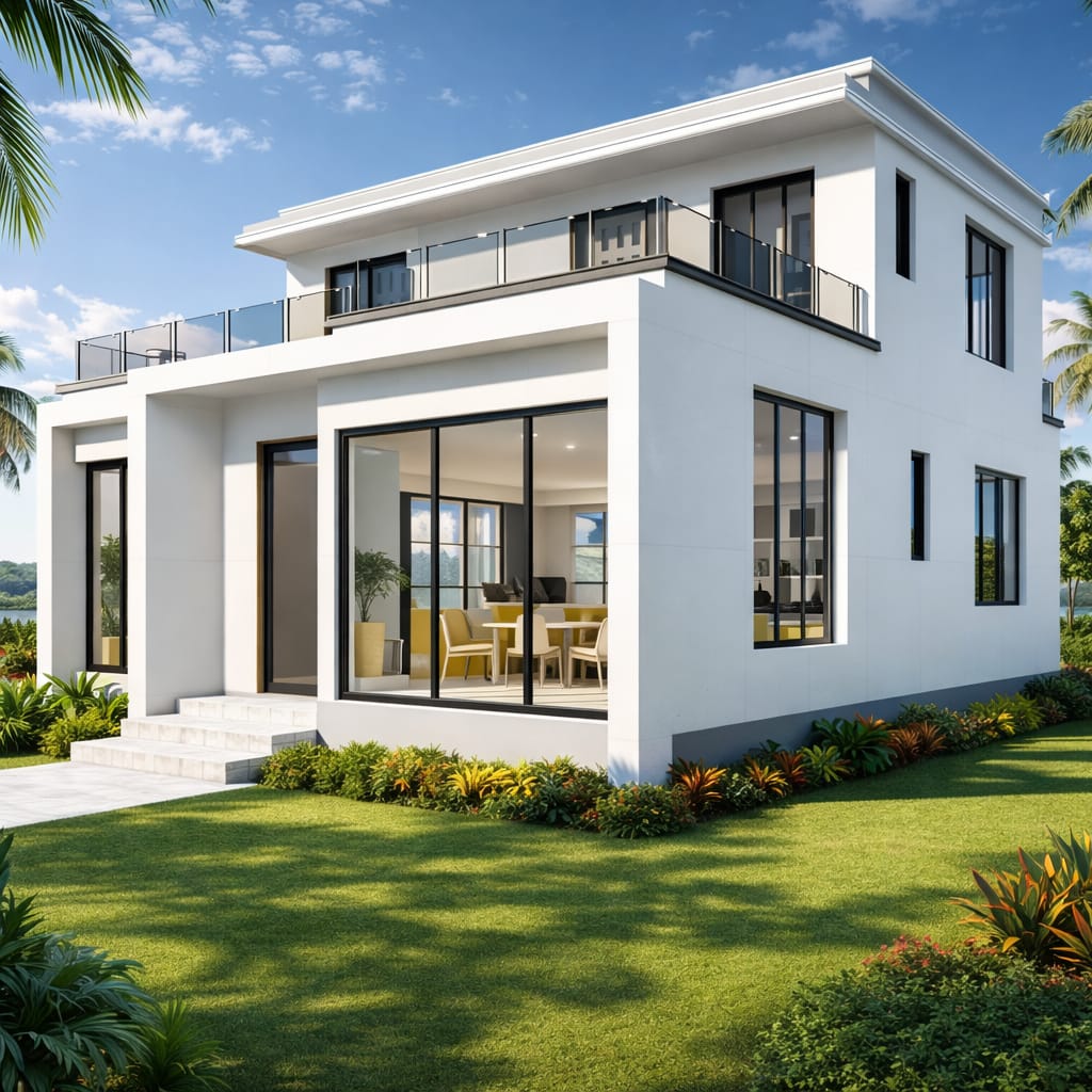Three-bedroom Vipingo home design